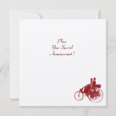 RETRO CARS 2 , AUTO-WIEDERHERSTELLUNG , goldbraun Einladung (Rückseite)