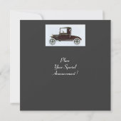 RETRO CARS 2 , AUTO-WIEDERHERSTELLUNG , Rot-Weiß Ankündigung (Rückseite)