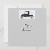 RETRO CARS 2 , RESTORATION DES AUTO, blau-weiß Ankündigung (Rückseite)