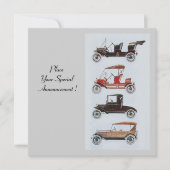 RETRO CARS 2 , RESTORATION DES AUTO, blau-weiß Ankündigung (Vorderseite)