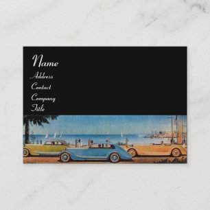 RETRO CARS - Auto-Reparaturwagen Visitenkarte