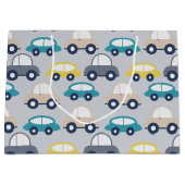 Retro Cars Große Geschenktüte (Vorderseite)