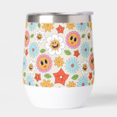 Retro Cartoon Blume Whimsical Happy Fun (Links)