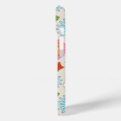 Retro Cartoon Blume Whimsical Happy Fun Case-Mate iPhone Hülle (Rückseite / Links)