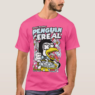 Retro-Cartoon Cerealbox Cereal Pinguin Lustig Vint T-Shirt