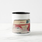 Retro Cartoon delivery van Tasse (Zentrum)