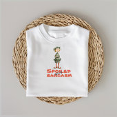 Retro cartoon elf sarcasm phrase T-Shirt