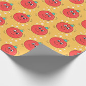 Retro-Cartoon Geschenkpapier (Ecke)