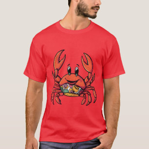 Retro-Cartoon-Krebs lustig T-Shirt