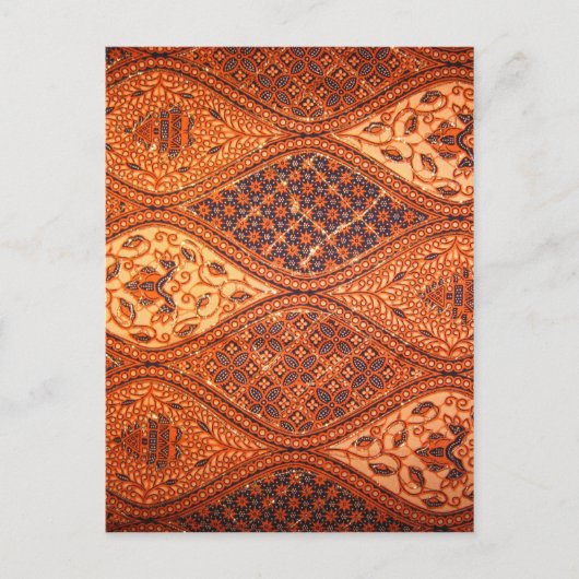 Retro Carving Postkarte (Vorderseite)