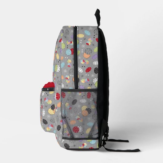 Retro Casino Bedruckter Rucksack (Rechts)