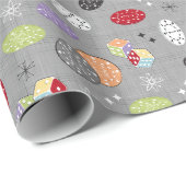 Retro Casino Geschenkpapier (Rolleneckpunkt)