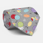 Retro Casino Krawatte (Gerollt)