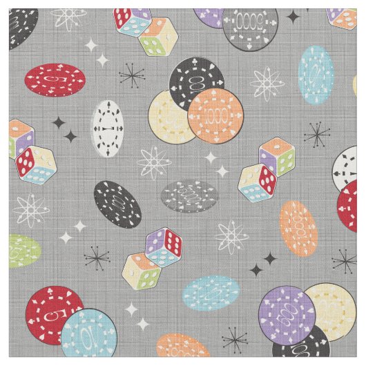 Retro Casino Stoff (Nahaufnahme)