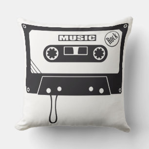 Retro Cassette Bandwurfkissen - Ein Nostalgischer  Kissen