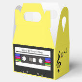 "Retro Cassette"-Begünstigungsbox Geschenkschachtel (Geöffnet)