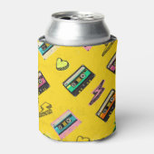 Retro Cassette: Design des Party der 80er Liebe Dosenkühler (Kanne Vorderseite)
