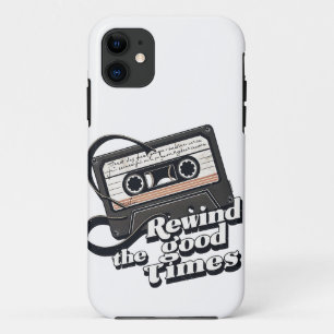 Retro Cassette Design für Nostalgie-Liebhaber Case-Mate iPhone Hülle