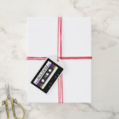 "Retro Cassette" Geschenkanhänger (Mit Garn)