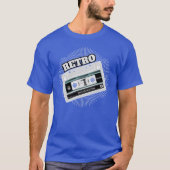 Retro Cassette Mix Tape T-Shirt (Vorderseite)