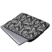 Retro Cassette Notebook-Sieb - Cool & klassisch Laptopschutzhülle (Vorne Knopf)