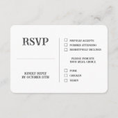 Retro Cassette Tape Mix Song Anfrage UAWG Begleitkarte (Rückseite)