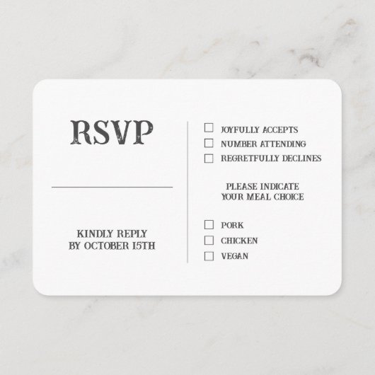 Retro Cassette Tape Mix Song Anfrage UAWG Begleitkarte (Rückseite)