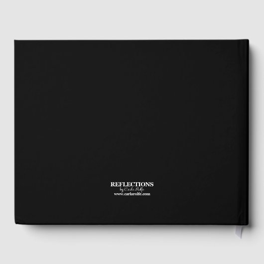 Retro Cassette Tape Wedding Gästebuch (Rückseite)