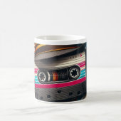 Retro Cassette Tasse - Vintages Musikdesign (Mittel)