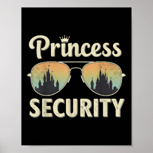 Retro Castle passend zum Princess Security Protect Poster