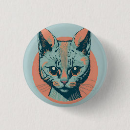 retro cat 5 button