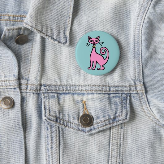 Retro Cat Button (Beispiel)