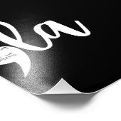 Retro Cat Comma La Kamala Harris 2024 Wahl Fotodruck (Ecke)