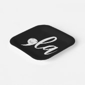 Retro Cat Comma La Kamala Harris 2024 Wahl Pappteller (Gewinkelt)