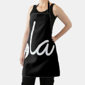 Retro Cat Comma La Kamala Harris für den Präsident Schürze (InSitu)