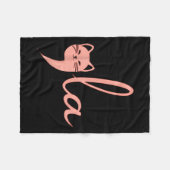 Retro Cat Comma La Kamala Harris für Präsident 200 Fleecedecke (Vorderseite (Horizontal))