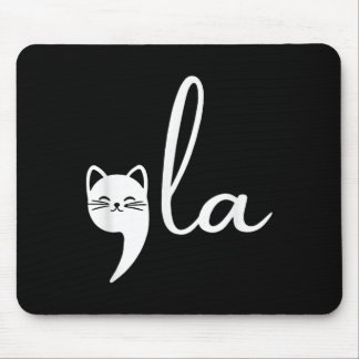 Retro Cat Comma La Kamala Harris für Präsident 200 Mousepad