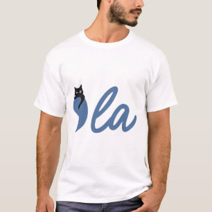 Retro Cat Comma La Kamala Harris für Präsident 200 T-Shirt
