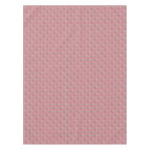 Retro Cat Grafisches Muster Grau Tischdecke (Vorderseite)