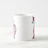 Retro Cat Kaffeetasse (Mittel)