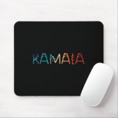 Retro Cat Lettering Positive Funny Mousepad (Mit Mouse)