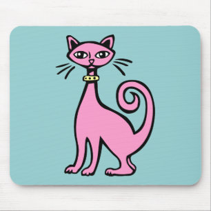 Retro Cat Mousepad