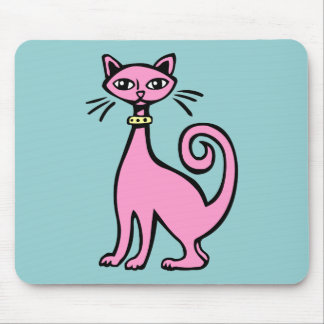 Retro Cat Mousepad