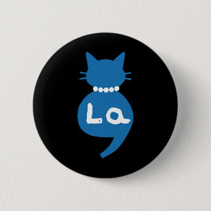 Retro Cat Niedlich Shoes Comma La Kamala Harris 20 Button