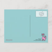 Retro Cat Postkarte (Rückseite)