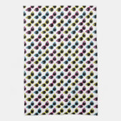 Retro Cat Sonnenbrille Muster Küchentuch (Vertikal)