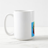 Retro Cat: Wirklich Gerahmt! Kaffeetasse (Links)