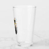 Retro Cats Gold Atomglas-Sternexplosion | Mitte Glas (Links)