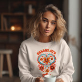 Retro Celebrate Liebe Sweatshirt