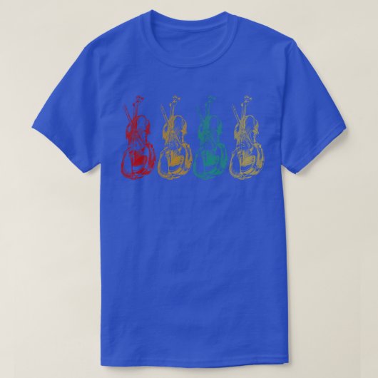 Retro Cello T-Shirt (Design vorne)